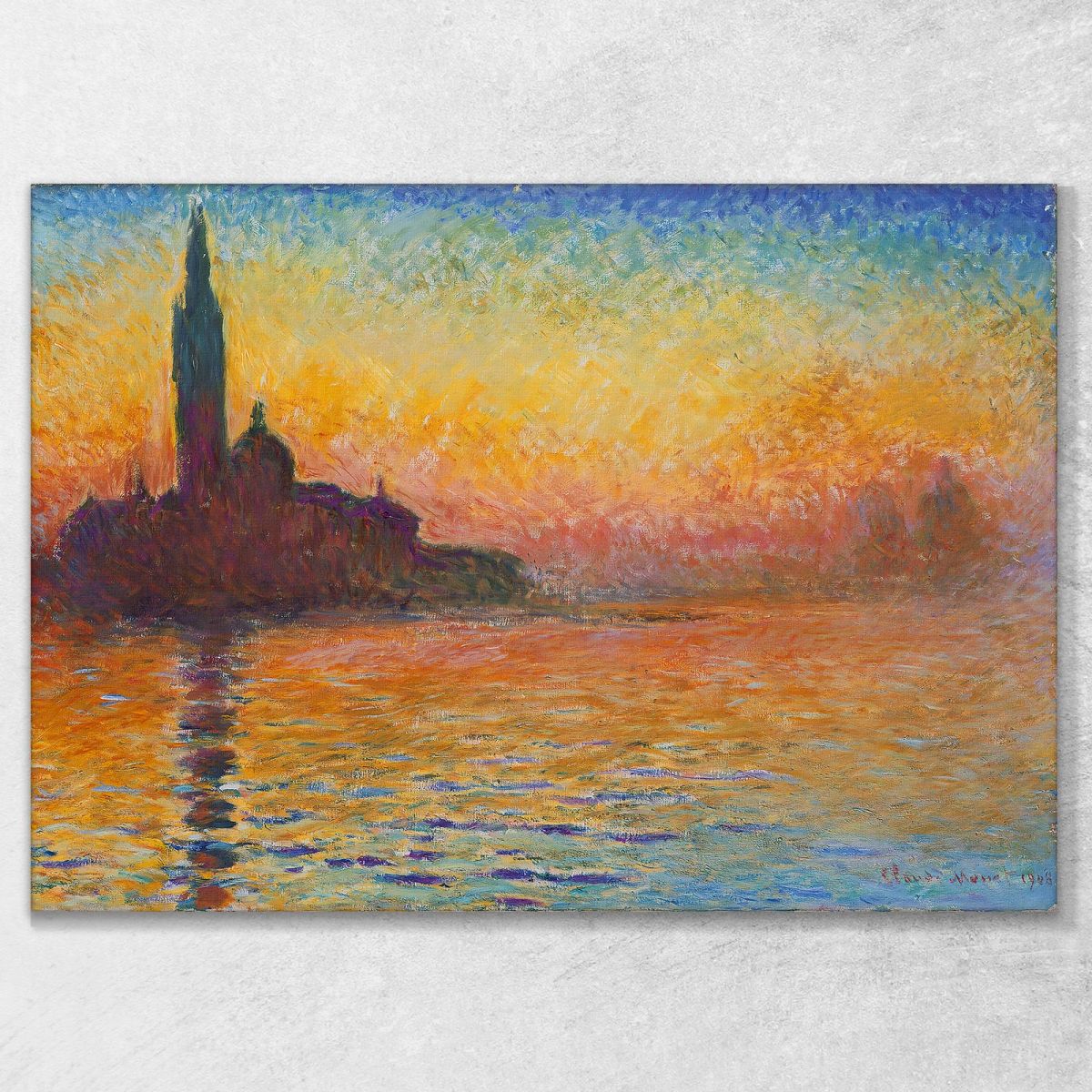 Saint George Major At Dusk Claude Monet mnt132 canvas print 