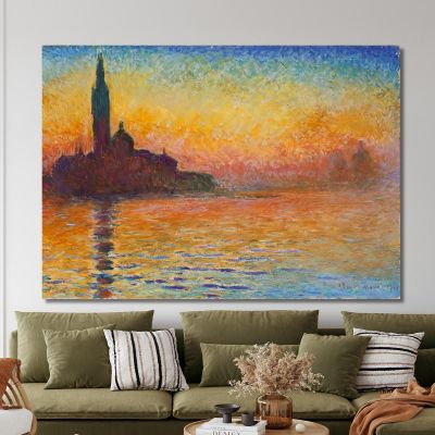 Saint George Major At Dusk Claude Monet mnt132 canvas print 