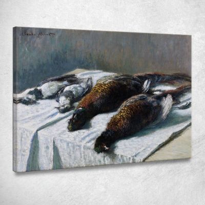 Still Life With Pheasants And Plovers Claude Monet mnt141 canvas print 