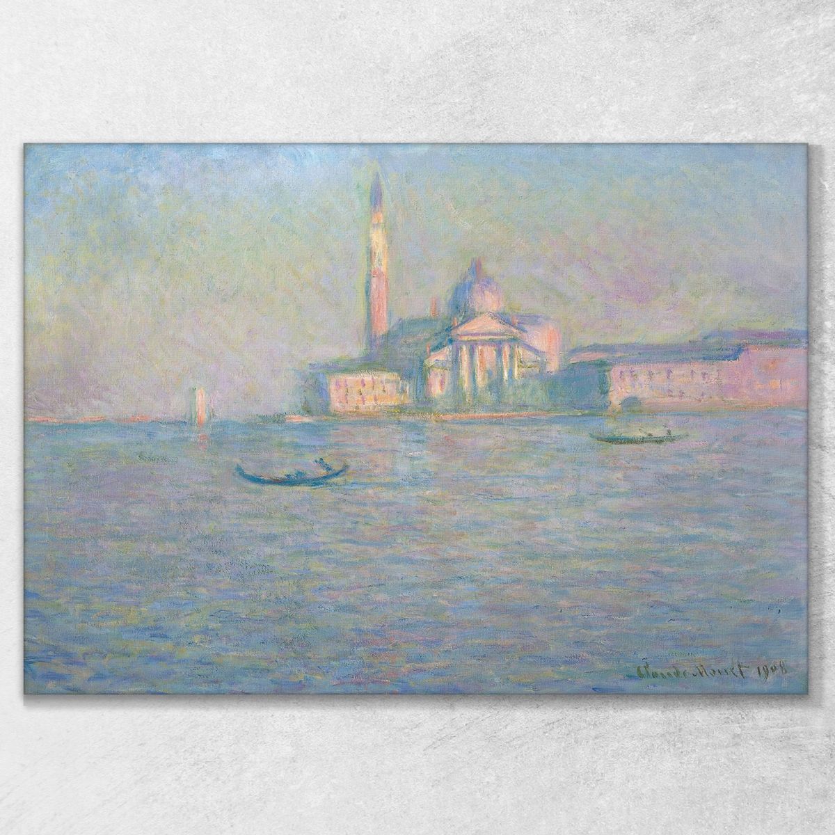 The Church Of San Giorgio Maggiore Venice Claude Monet mnt143 canvas print 