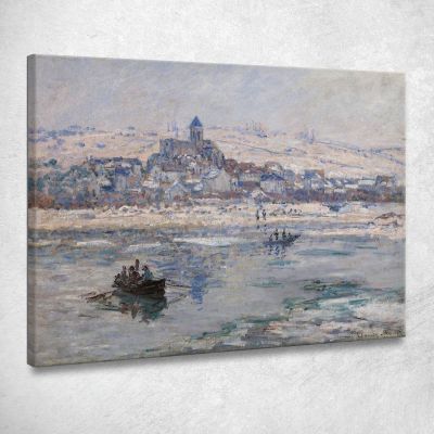 Vétheuil In Inverno Claude Monet mnt148 canvas print 