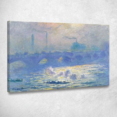 Ponte Waterloo 2 Claude Monet mnt149 canvas print 