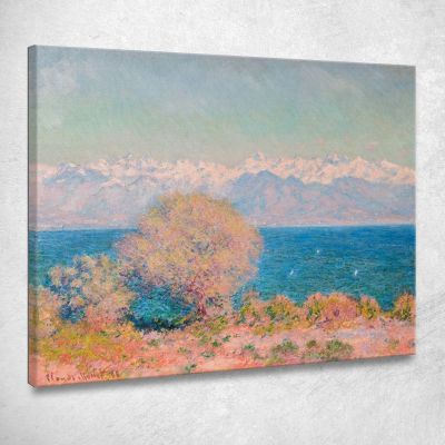 View Of Cap D'Antibes Claude Monet, mnt180 canvas print