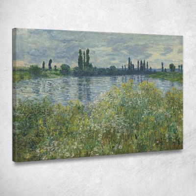 Banks Of The Seine Vétheuil Claude Monet mnt191 canvas print 