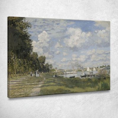 Argenteuil Basin Claude Monet mnt193 canvas print 