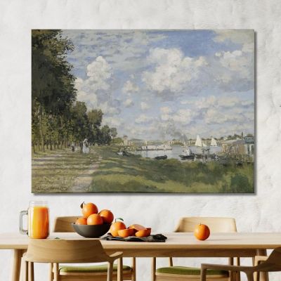 Argenteuil Basin Claude Monet mnt193 canvas print 