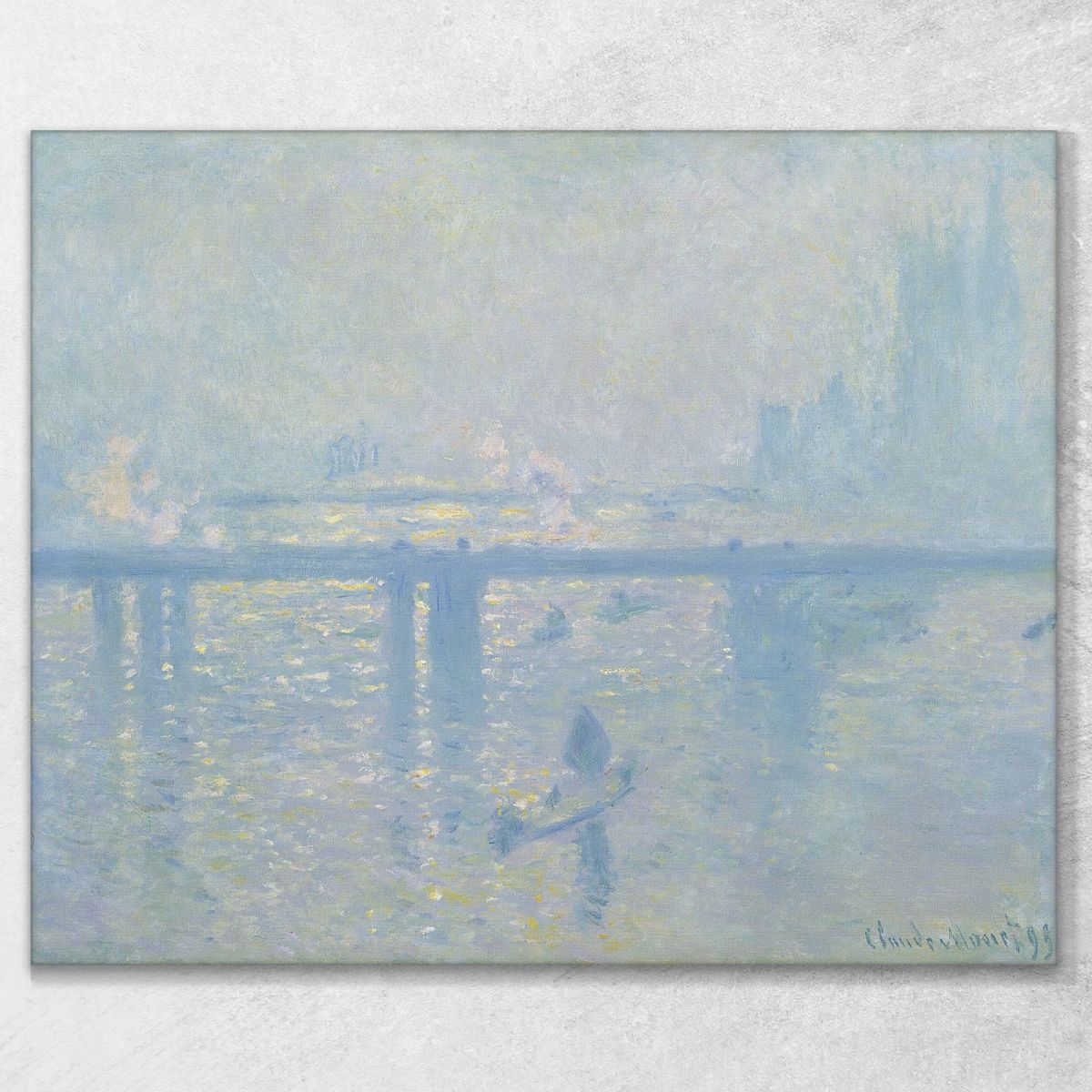 Charing Cross Bridge 3 Claude Monet mnt213 canvas print 