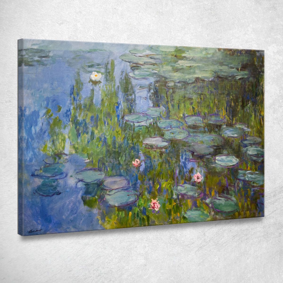 Water Lilies Claude Monet canvas print