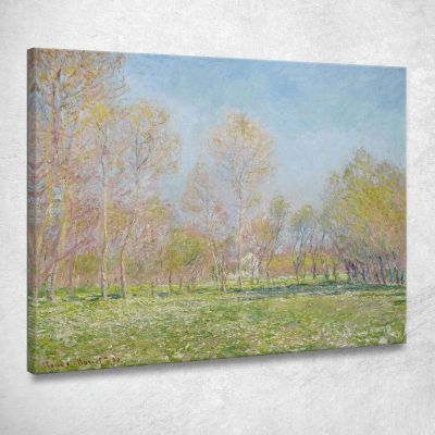 Spring In Giverny 1890 Claude Monet mnt225 canvas print 