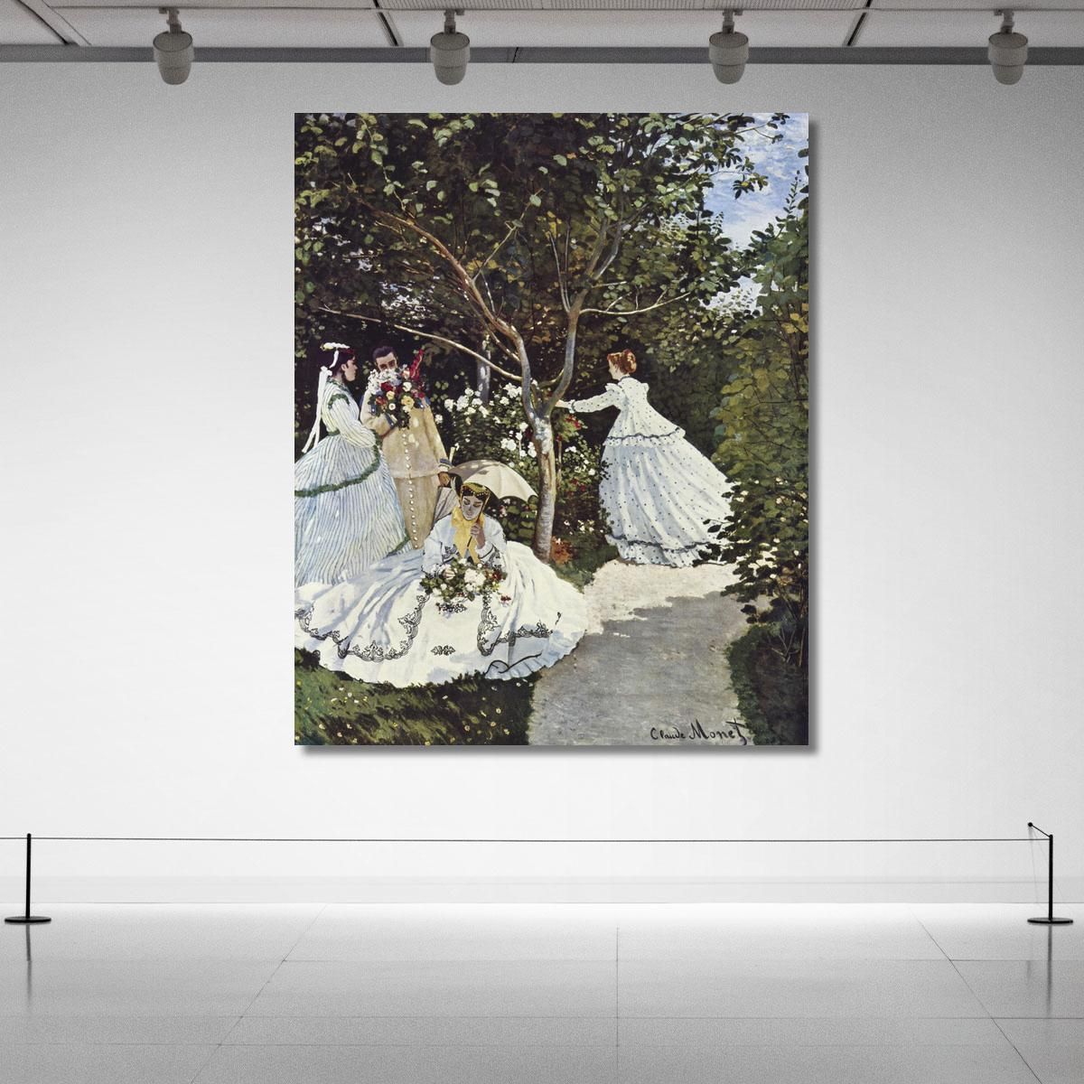 Women In The Garden 1866 Claude Monet mnt230 canvas print 