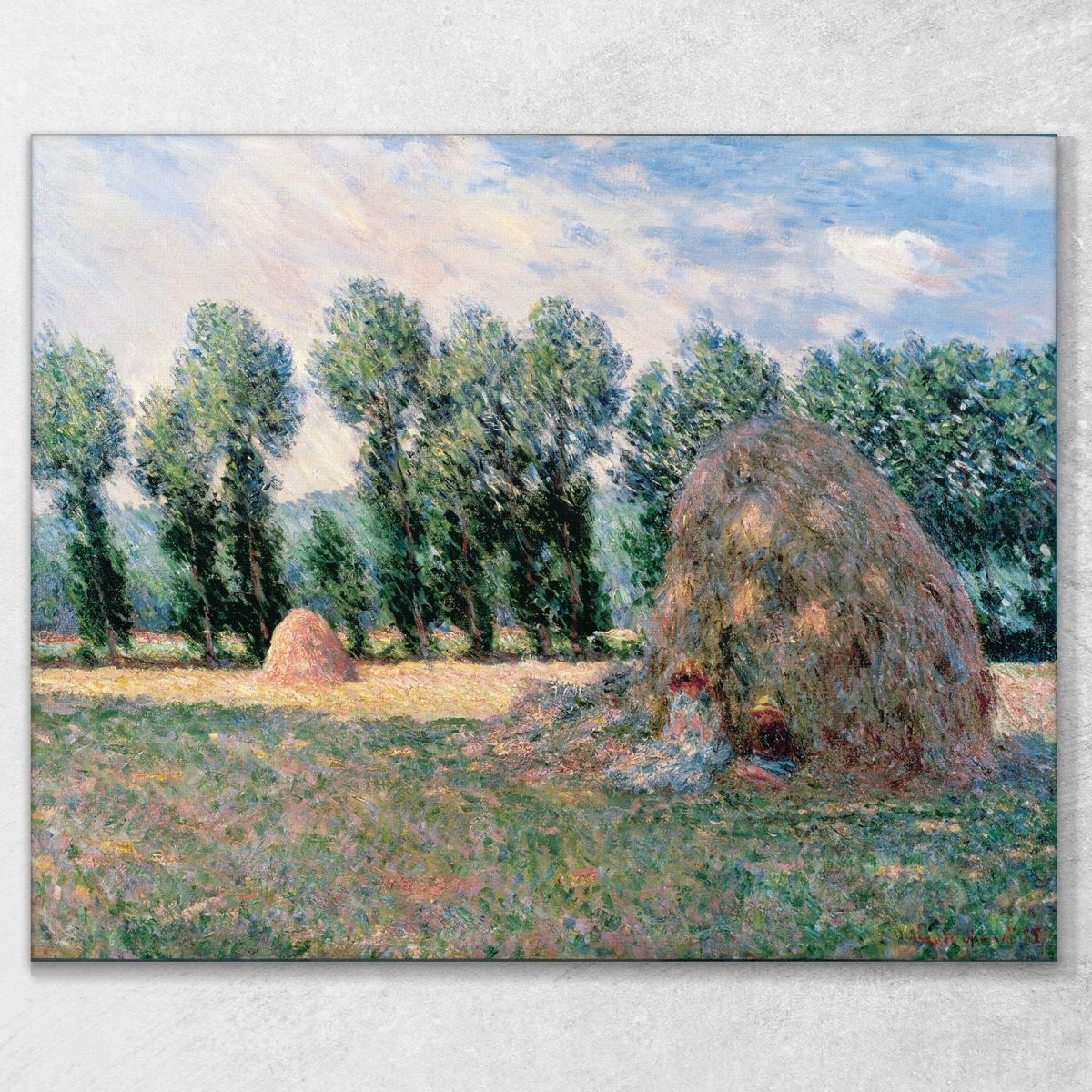 Haystacks Claude Monet mnt246 canvas print 