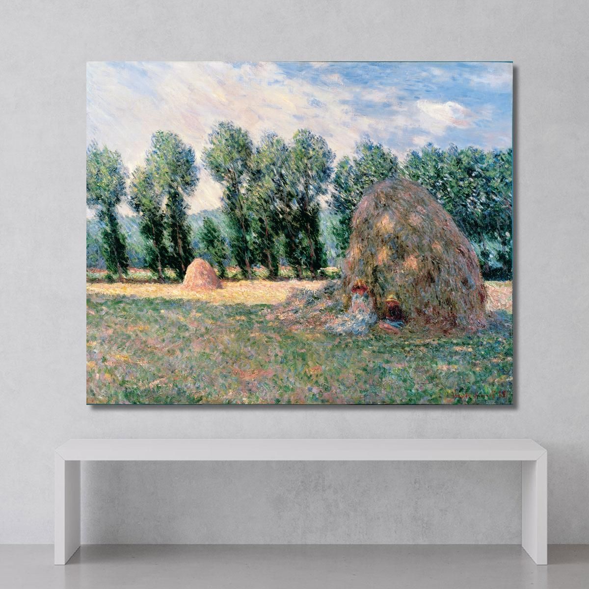 Haystacks Claude Monet mnt246 canvas print 