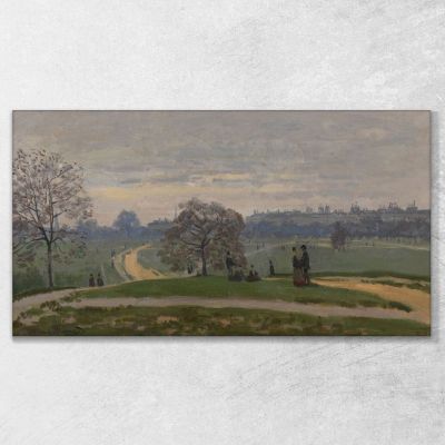 Hyde Park London Claude Monet mnt250 canvas print 