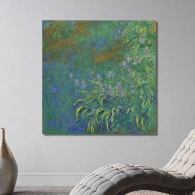 Irises Claude Monet mnt254 canvas print 