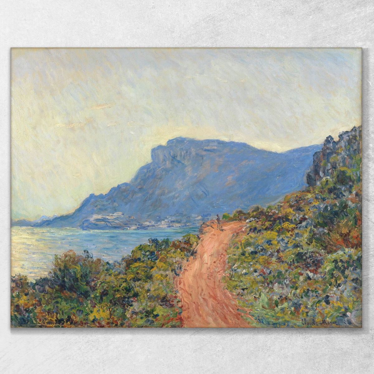 The Corniche Near Monaco Claude Monet mnt257 canvas print 