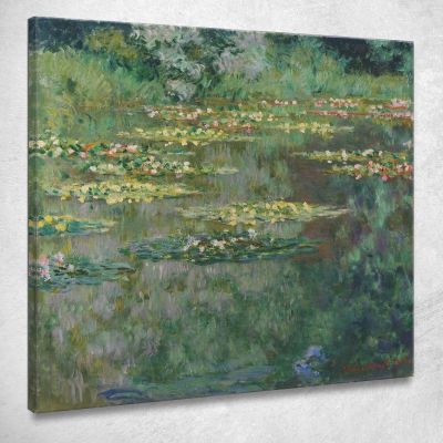 The Water Lily Pond Claude Monet, mnt267 canvas print