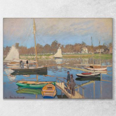 The Argenteuil Basin Claude Monet mnt268 canvas print 