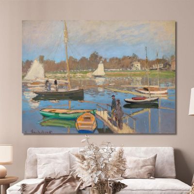 The Argenteuil Basin Claude Monet mnt268 canvas print 