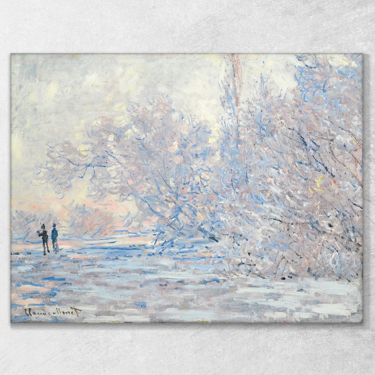 Frost In Giverny Claude Monet mnt269 canvas print 