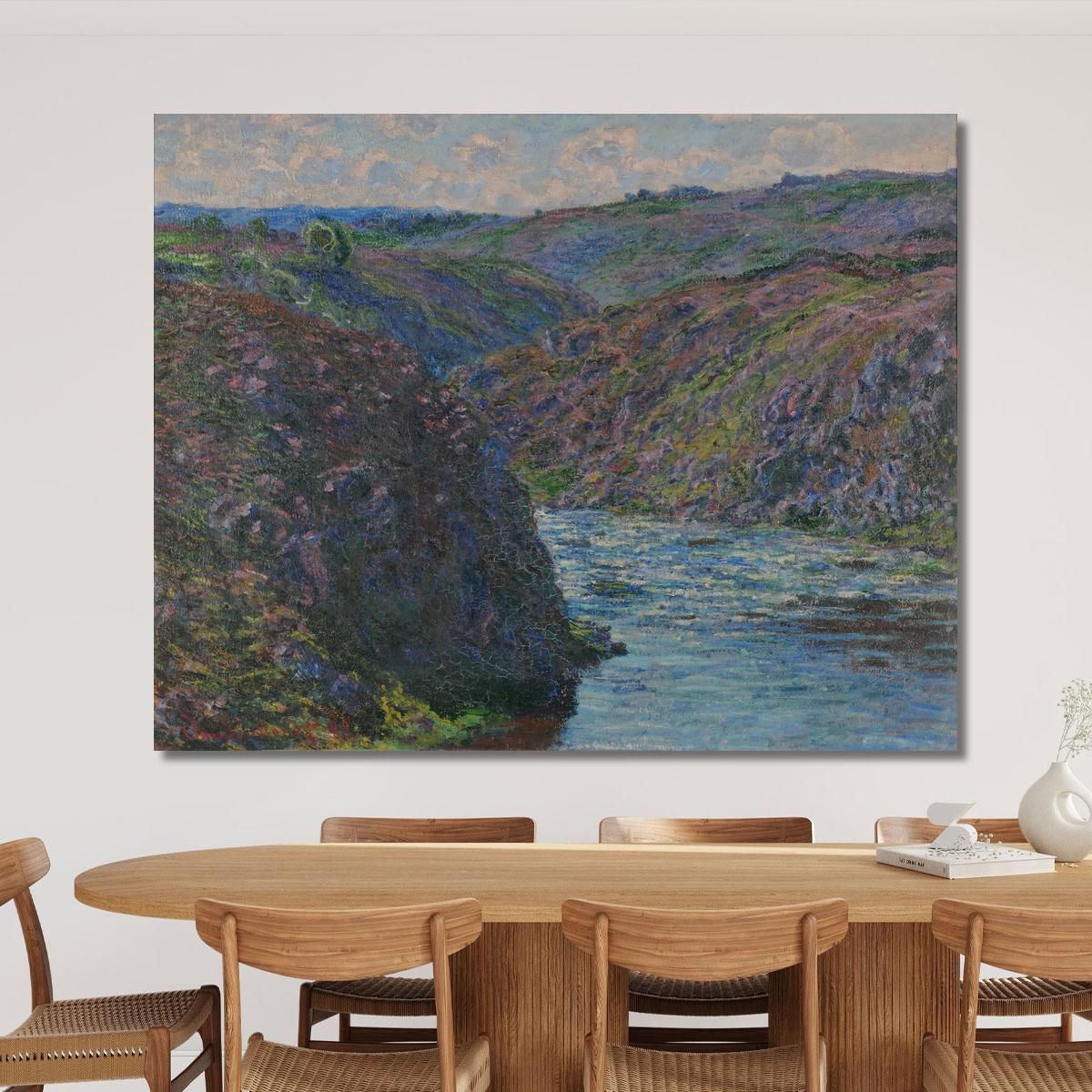 The Creuse Ravines Claude Monet mnt273 canvas print 