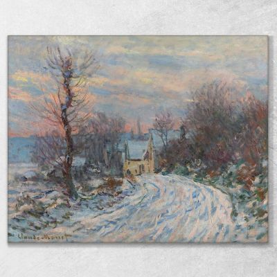 Entrance To Giverny In Winter Claude Monet mnt275 canvas print 