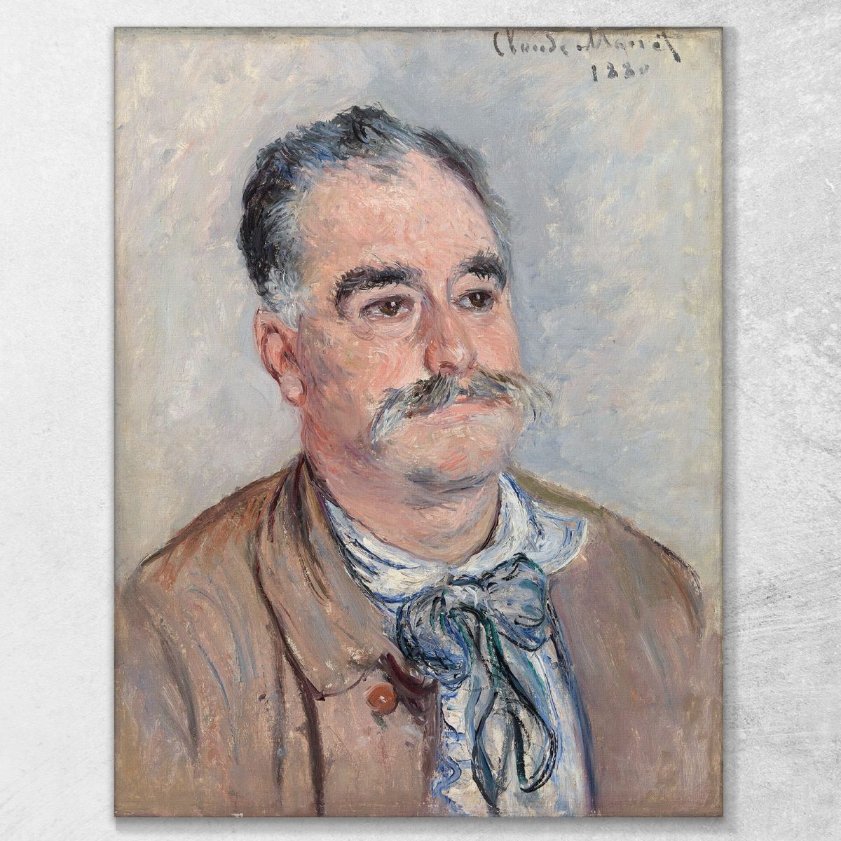 Monsieur Coqueret Father Claude Monet, mnt280 canvas print