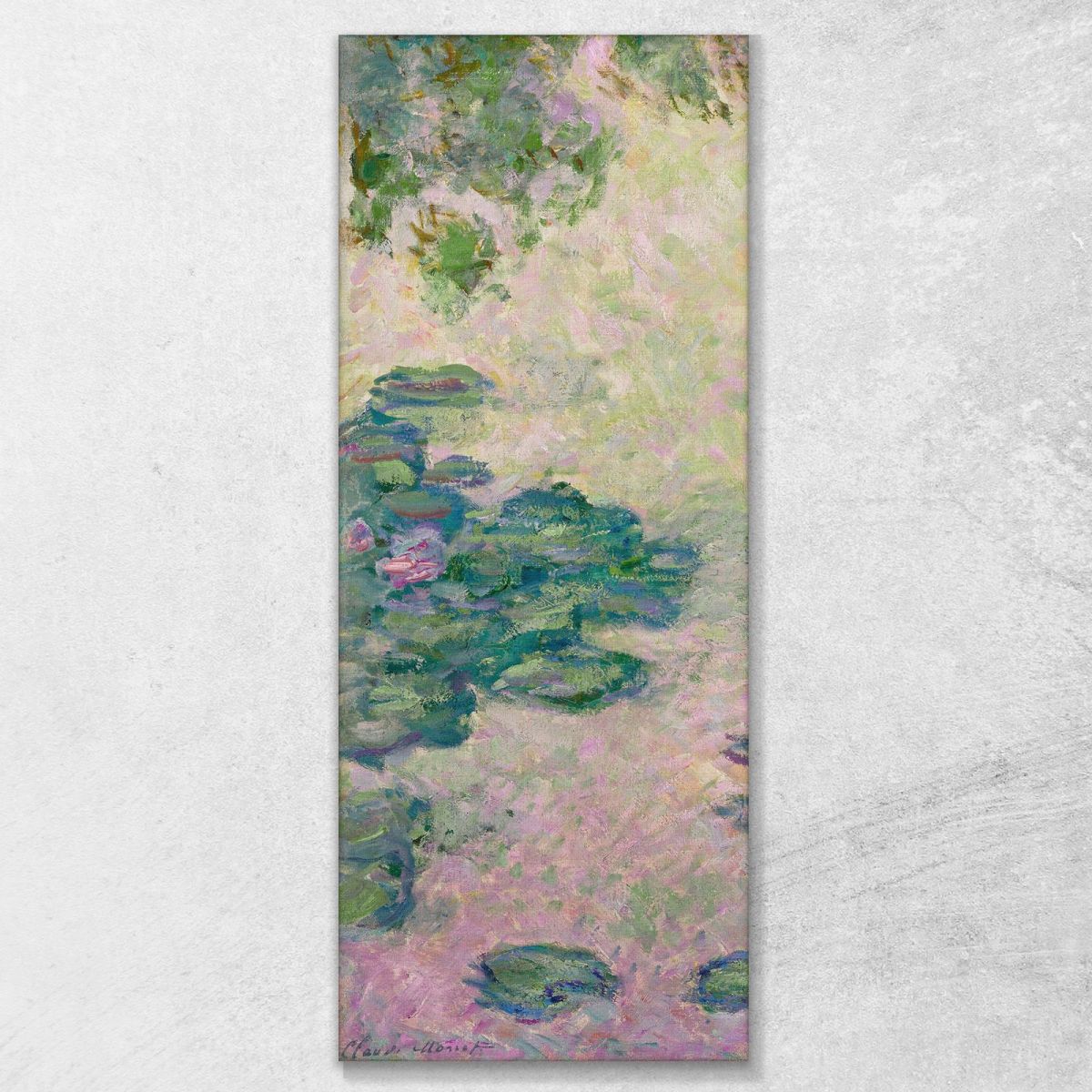 Water Lilies Fragment Claude Monet mnt284 canvas print 