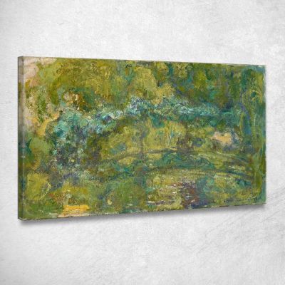 The Footbridge Over The Water-Lily Pond Claude Monet mnt322 canvas print 