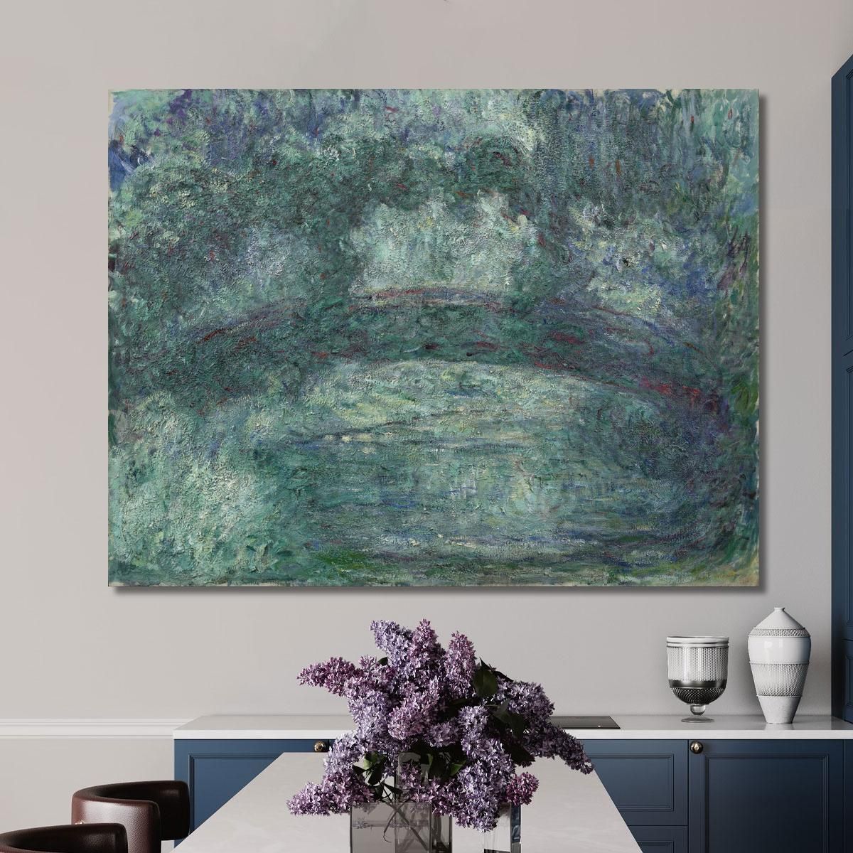 The Japanese Bridge Claude Monet mnt325 canvas print 