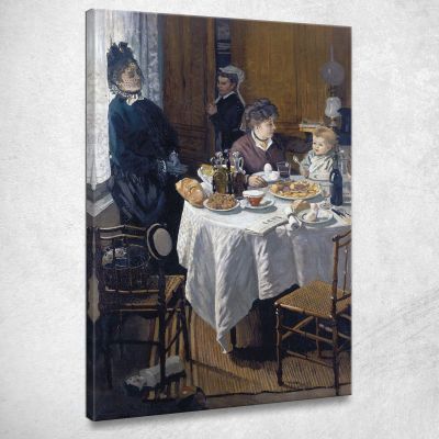 The Luncheon Claude Monet, mnt327 canvas print