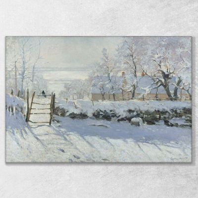 The Magpie Claude Monet mnt328 canvas print 