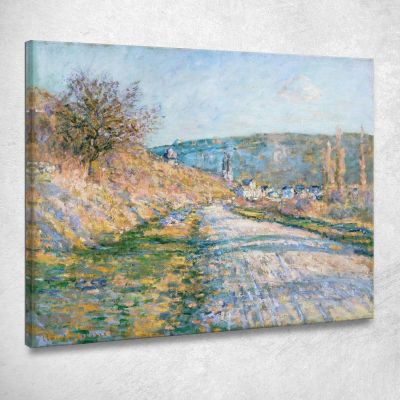 The Road To Vétheuil Claude Monet mnt334 canvas print 