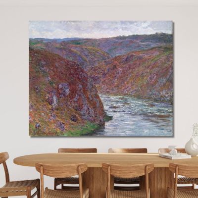 Valley Of The Creuse Gray Day Claude Monet mnt348 canvas print 