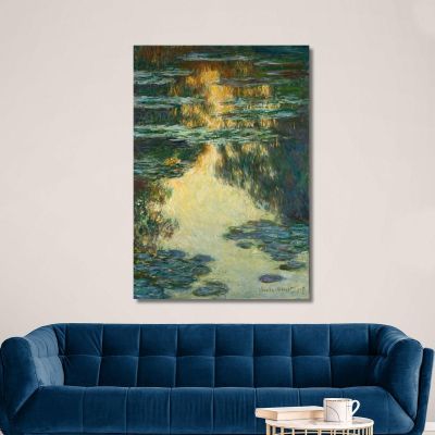 Water Lilies 3 Claude Monet mnt360 canvas print 