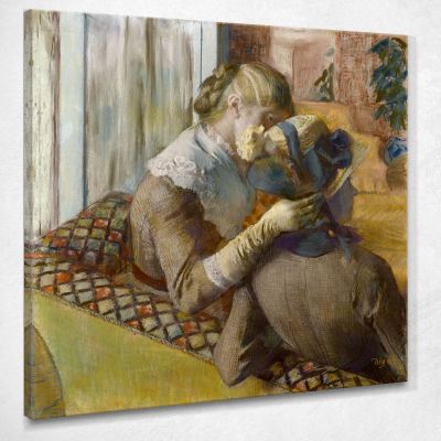 From The Milliner Edgar Degas edg4 canvas print 