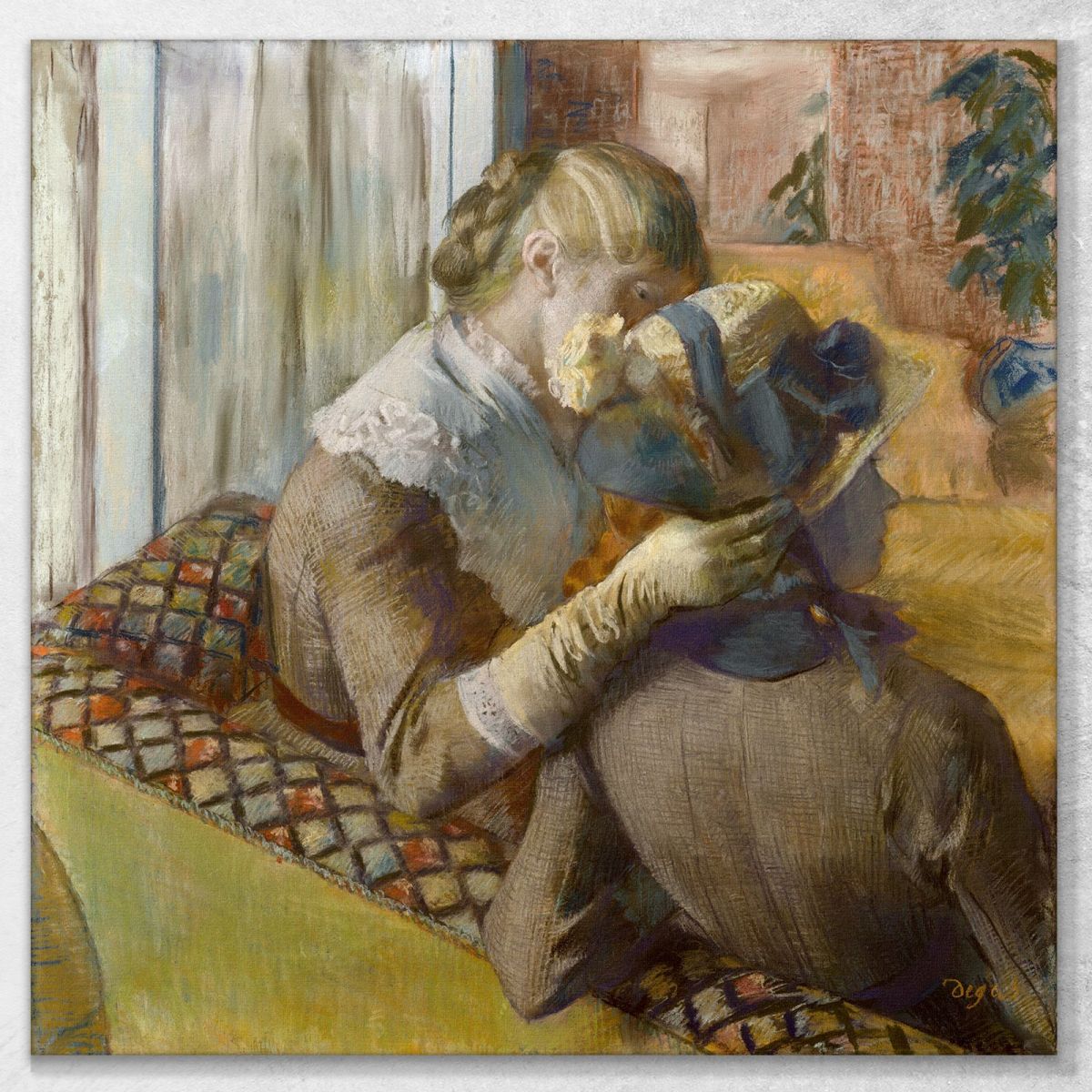 From The Milliner Edgar Degas edg4 canvas print 