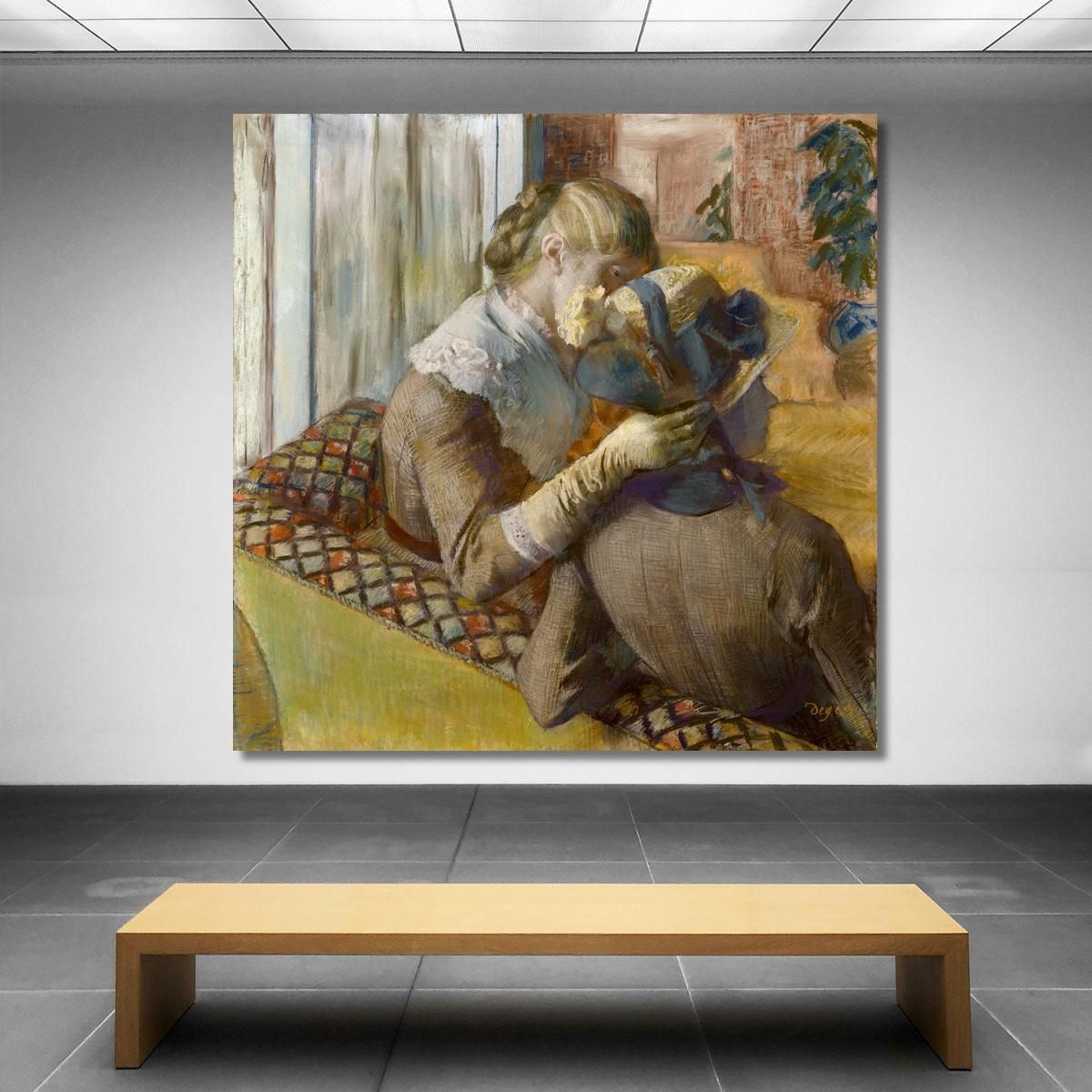 From The Milliner Edgar Degas edg4 canvas print 