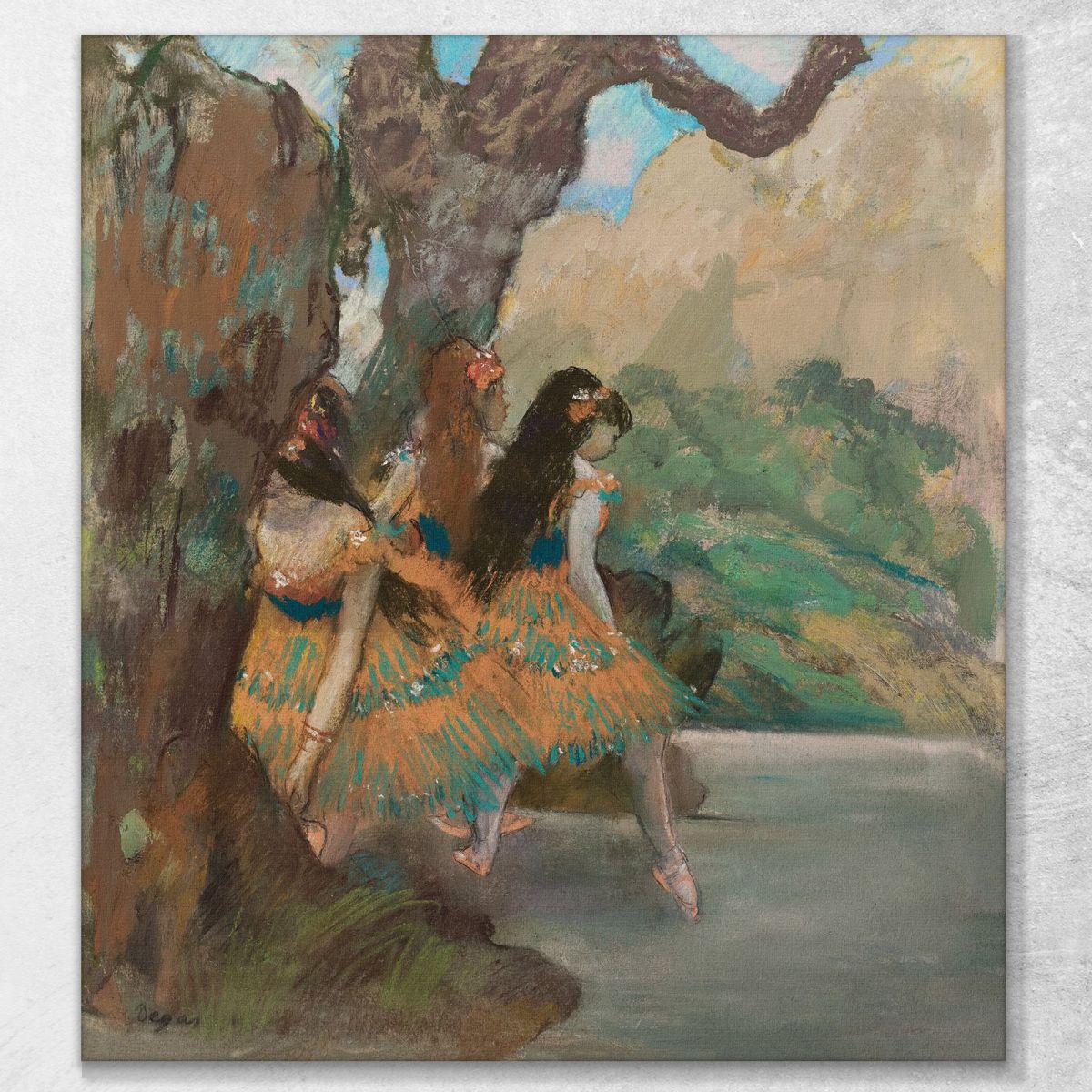 Dancers Edgar Degas edg5 canvas print 