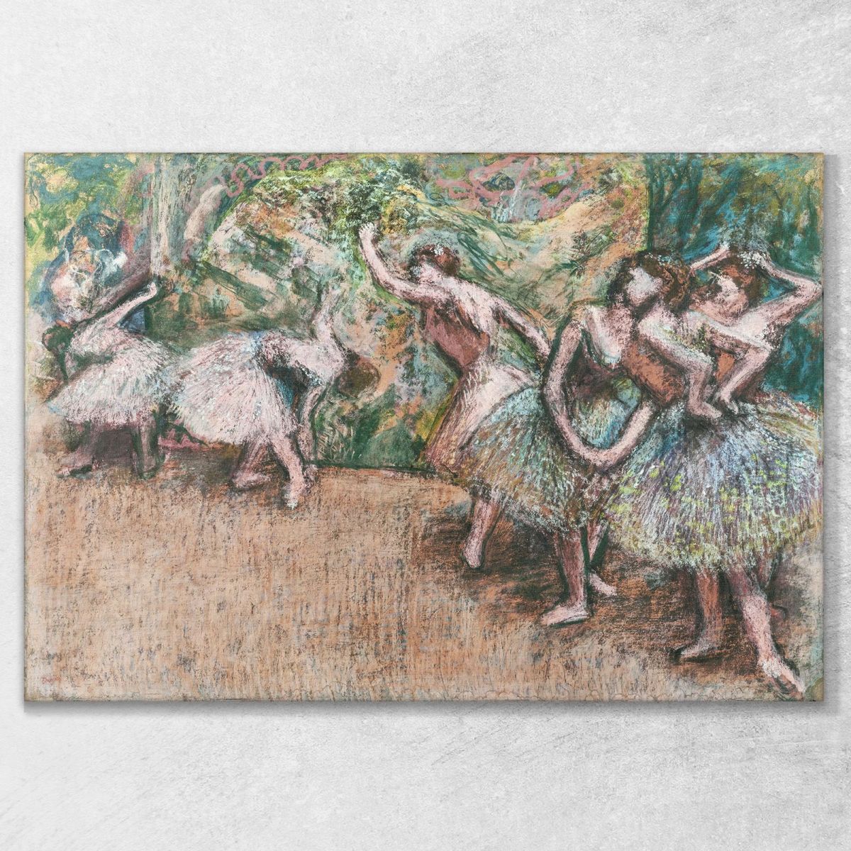 Ballet Scene 1907 Edgar Degas edg6 canvas print 