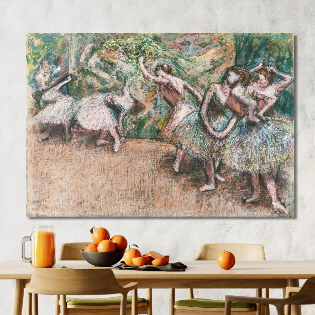 Ballet Scene 1907 Edgar Degas edg6 canvas print 
