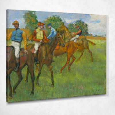 Before The Race Edgar Degas edg9 canvas print 