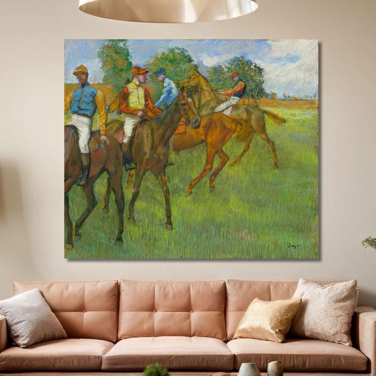 Before The Race Edgar Degas edg9 canvas print 