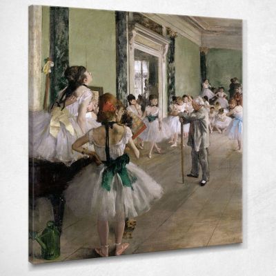 The Dance Class Of 1875 Edgar Degas edg26 canvas print 