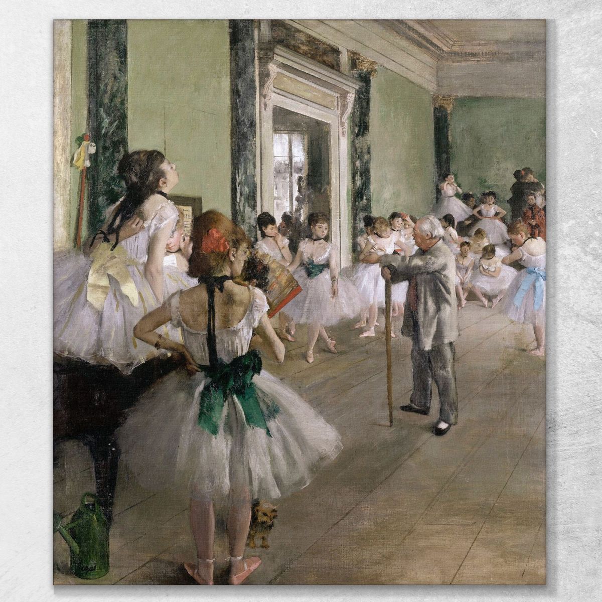 The Dance Class Of 1875 Edgar Degas edg26 canvas print 