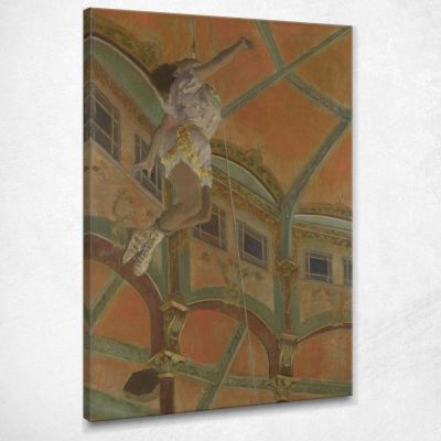 Miss La La At The Circus Fernando 1879 Edgar Degas edg28 canvas print 