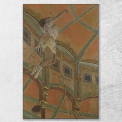 Miss La La At The Circus Fernando 1879 Edgar Degas edg28 canvas print 