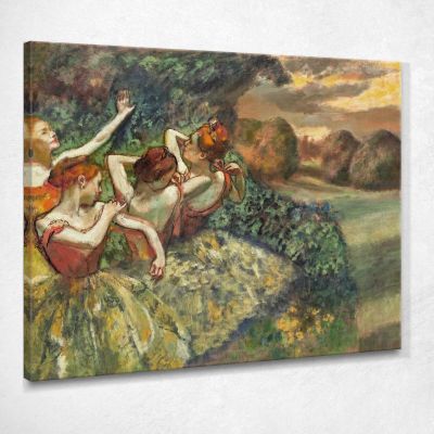 Four Dancers 1899 Edgar Degas edg34 canvas print 