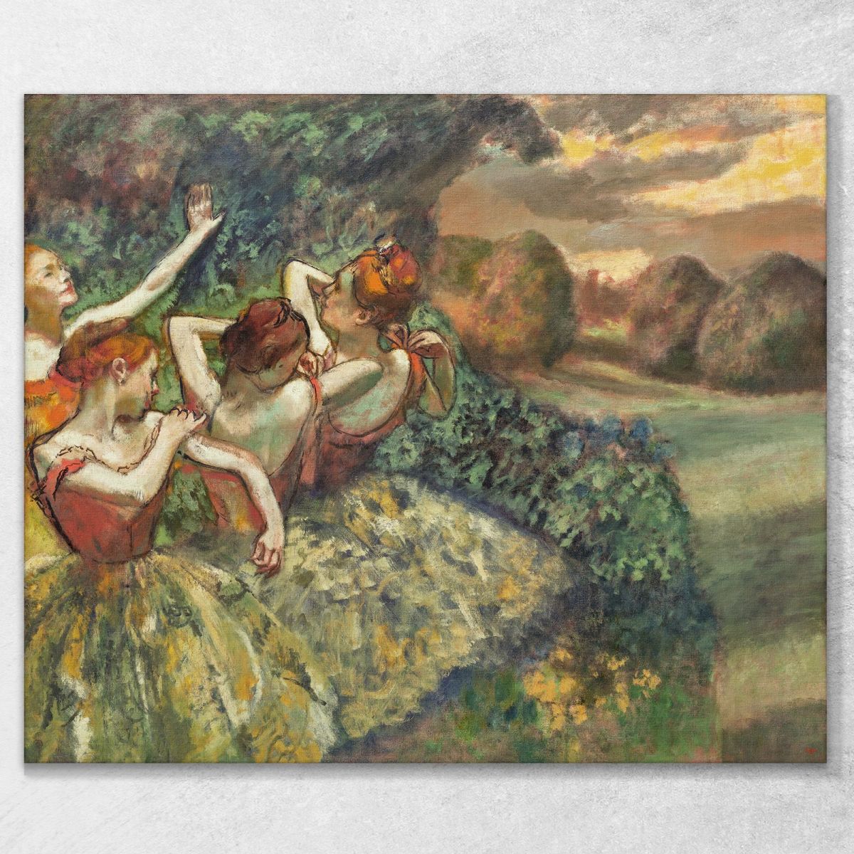 Four Dancers 1899 Edgar Degas edg34 canvas print 