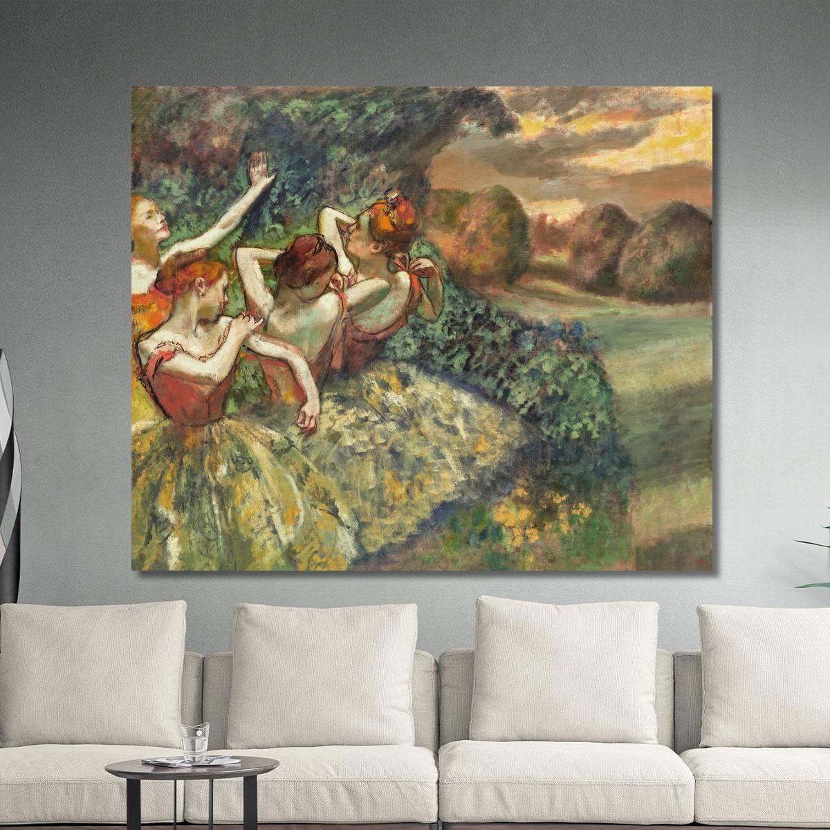 Four Dancers 1899 Edgar Degas edg34 canvas print 