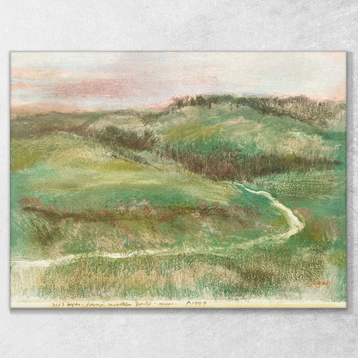 Landscape 1892 Edgar Degas edg42 canvas print 